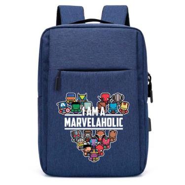 Imagem de Mochila Escolar Infantil Estampa DTF Diversas Super Herois Mv Com Entr