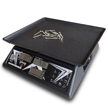 Imagem de Balança Contadora Ramuza 15kg/5g Bivolt Cristal Preta Sem Bateria