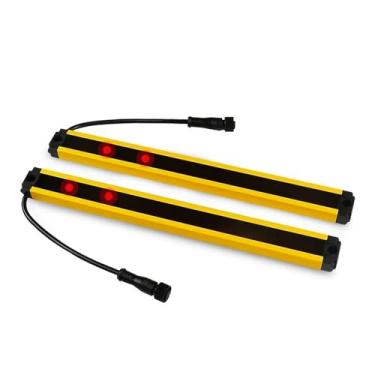 Imagem de Faixa de proteção de 2 m 24 VDC PNP sensor de barreira cortina de luz de segurança a laser SCB/SCC-3220 (NPN NO, SCB 28X13,5MM_20MM Pitch 32 feixes)