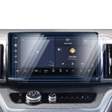 Imagem de LANTU 4 peças protetoras de tela de carro para Ford Expedition 2025 2026 (Ativo/Platina/TREMOR/King Ranch) Acessórios Nano Touchscreen Protector Film 61.0 cm Dual Integrated & 33.5 cm Navi