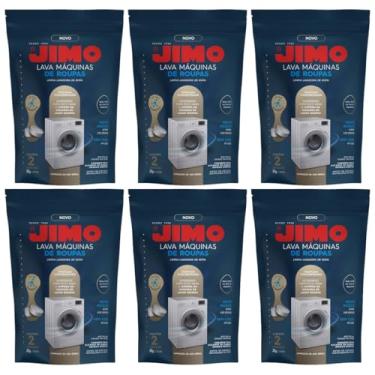 Imagem de JIMO Lava Máquinas de Roupas Lavagem Interna Remove Resíduos Concentrado 12 pastilhas