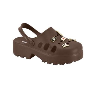 Imagem de Sandalia Moleca Tratorada Ref 5563.102.30598 Chocolate 38