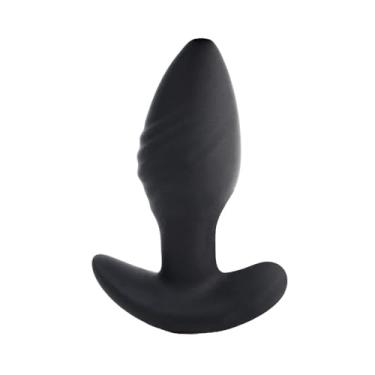 Imagem de Plug Anal Vibratório com Controle por Aplicativo, 10,5cm, Silicone, Recarregável USB, 9 Modos