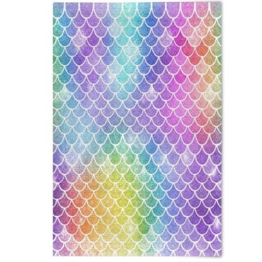 Imagem de Quebra-cabeças 1000 peças para adultos impressão de arte animal fofo colorido arco-íris escamas de peixe quebra-cabeça legal para adultos divertido bobo, 1000 peças, 75 x 50 cm