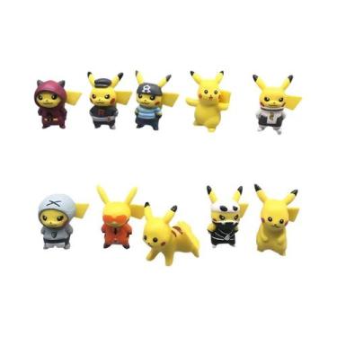 Imagem de Conjunto De 8 Figuras De Ação Do Pikachu Pokémon Para Crianças, Brinqu