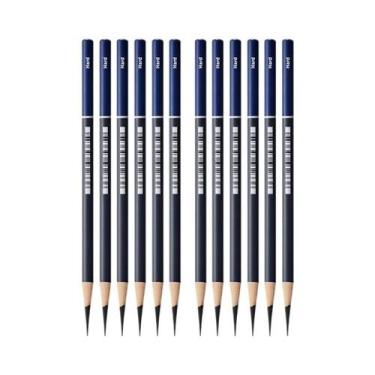 Imagem de Conjunto Profissional De Lápis De Carvão Para Desenho, 5 a 12 Peças, M