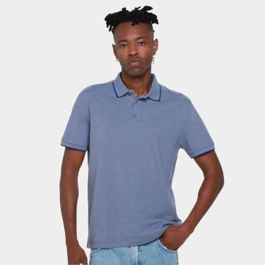 Imagem de Camisa Polo Ellus Piquet Melange Classic Masculina-Masculino