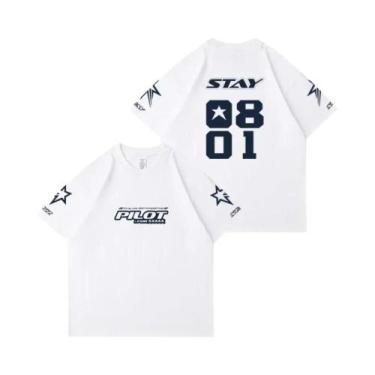 Imagem de Camiseta De Algodão Kpop Para Homens E Mulheres, Tendência 2025, SKZ S