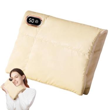 Imagem de Shakven Bolsa aquecedora de mão aquecida, bolsa aquecedora de mão recarregável - Bolsa de aquecimento elétrico rápido de grafeno | de mão aquecido com ajuste de três velocidades, bolsa aquecedora de