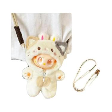 Imagem de Boneco Labubu: Roupa De Moletom De Desenho Animado Fofa, Série Animal,