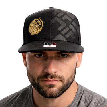 Imagem de Boné Reebok UFC fechado aba reta patrocinador oficial AW9807