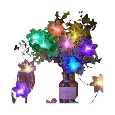Imagem de Luzes De Fada LED Operadas Por Bateria Com Fio De Cobre Para Decoração