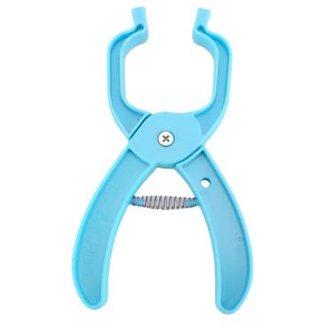 Imagem de Ferramenta de olho de segurança braçadeira instalação eficiente crochê suprimentos de animais de pelúcia (Azul)