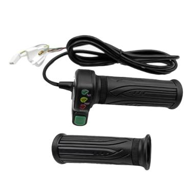 Imagem de Acouto Botão de Travamento Automático do Acelerador de Bicicleta Elétrica Com Controle de Cruzeiro E Ajuste de Velocidade E Design Compacto para Mountain Bike E E Bike (48V)