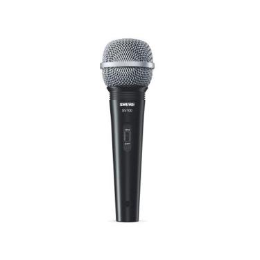 Imagem de Microfone Shure SV100 unidirecional cardioide com fio vocal