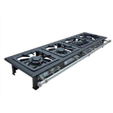 Imagem de Fogão Stori Inox 304 Mesa 4 Bocas 40x40 M4 Metalmaq