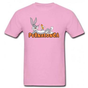Imagem de Camiseta  Pernalonga fornecedor M&M Presentes Personalizados, Rosa, 14