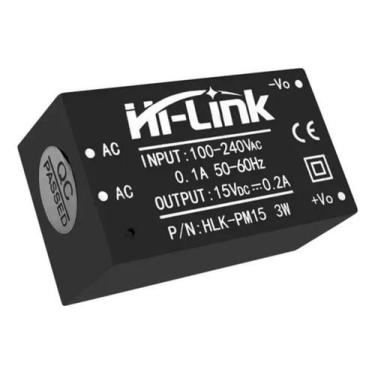 Imagem de Mini Fonte Hilink 15 Vdc Hlkpm15 3W - OEM