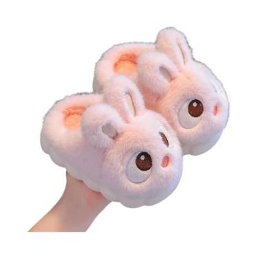 Imagem de Chinelos De Algodão Para Crianças Outono Inverno Meninos Meninas Slip-