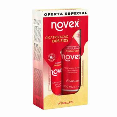 Imagem de Emb kit novex sh+cond 300ml cicatrizacao dos fios