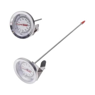 Imagem de Termômetro De Cozinha Em Aço Inoxidável Para Leite, Café, Carne E Medi