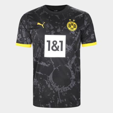Imagem de Camisa Borussia Dortmund Away 23/24 s/nº Torcedor Puma Masculina-Masculino