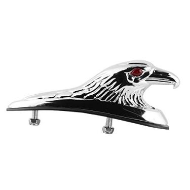 Imagem de AMONIDA Motocicleta Apto para águia Cabeça Estátua Paralama Ornamento Apto para Acabamento Cromado Ouro 6mm Parafusos