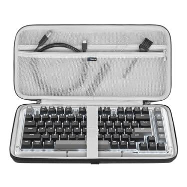 Imagem de Geekria Keyboard Carrying Case, Compatible with Logitech Alto Keys K75M, Computer Keyboard Hard Shell Travel Bag (Dark Gray)