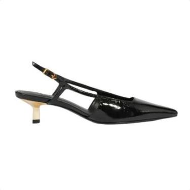 Imagem de Sapato Feminino Em Couro Slingback Schutz-Feminino