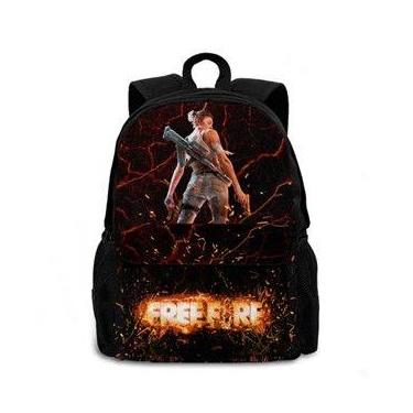 Imagem de Mochila Bolsa Com Carrinho Rodinha De Mão Puxar Infantil Criança Perso