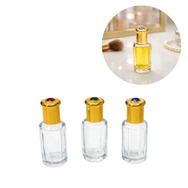 Imagem de 3 Recipientes Vidro Roll On Para Perfume Portátil 12ml - Freecom