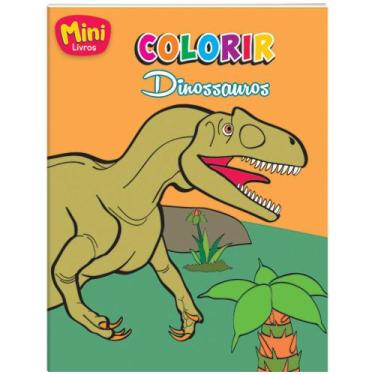 Imagem de Livro - Mini - Colorir: Dinossauros