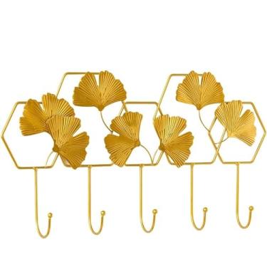 Imagem de KEG801302 Gancho para casaco e chapéu, ganchos de ferro criativos, suporte de armazenamento de chaves, entrada na parede, cabideiro, decorativo, cabideiro, cabideiro, pendurar para pendurar na parede