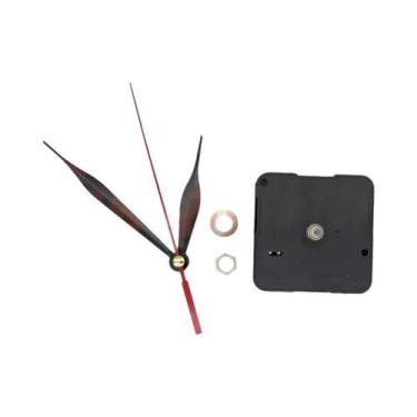Imagem de Kit De Mecanismo De Movimento De Relógio De Parede Quartz Red Hands Es