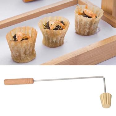 Imagem de Ferramenta de Chapéu Top Nyonya Pie Tee da Malásia para Assar Tarte Ovo Frita Reutilizável Utensílio Cozinha Gadget