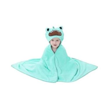 Imagem de Toalhas De Banho Para Bebês Com Capuz Super Macias, Robe De Banho Fofo