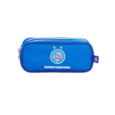 Imagem de Estojo Escolar Penal Duplo Futebol Time Bahia 16544