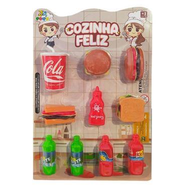 Imagem de Brinquedo Cozinha Feliz Lanches - Jr Toys