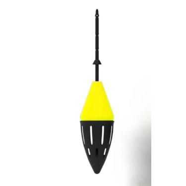 Imagem de Boia de Pesca Cevadeira Sem Chumbo Kobra, Alta Flutuação e Excelente Sensibilidade na Fisgada, Cor Vibrante, Ideal Para Rios, Lagoas