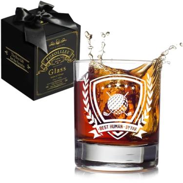 Imagem de Pokolllee Best Human by Par Presentes de golfe engraçados para homens avô tio golfista chefe pai marido ele namorado irmão, presente de golfe para homens, acessórios de golfe presentes temáticos de