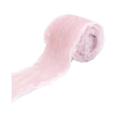 Imagem de Fita De Veludo De Seda Com Bordas Desfiadas De 4cm Para Convites De Ca