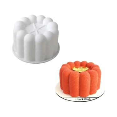 Imagem de Forma De Silicone Em Formato De Coração Para Bolo, Mousse, Gelatina, P