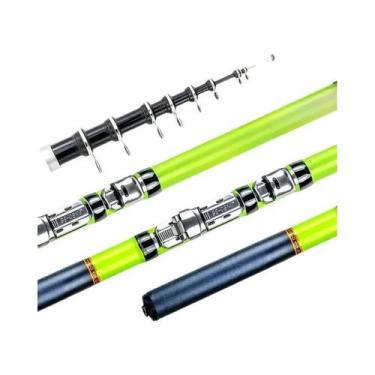 Imagem de Vara De Pesca Telescópica De Fibra De Carbono JOSBY Mini Pole 3M 2.7M 