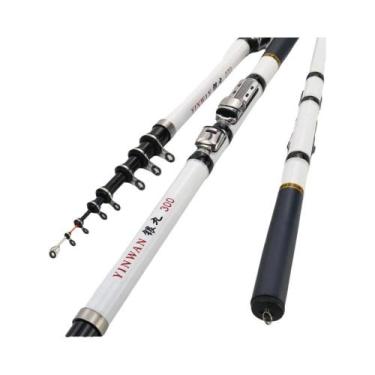 Imagem de Vara De Pesca Telescópica De Fibra De Carbono JOSBY Mini Pole 3M 2.7M 