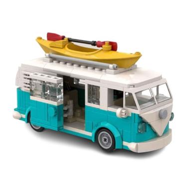 Imagem de Carro Clássico VW Kombi 309 peças - Bloco de Montar