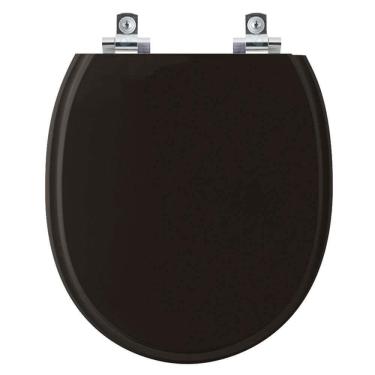 Imagem de Assento Sanitário Soft Close Village ébano (preto) Para Vaso Deca