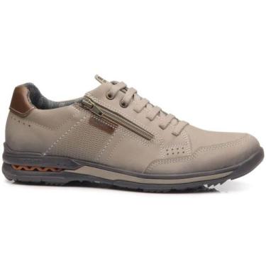 Imagem de Sapatênis Pegada 114861 masculino Areia, 39