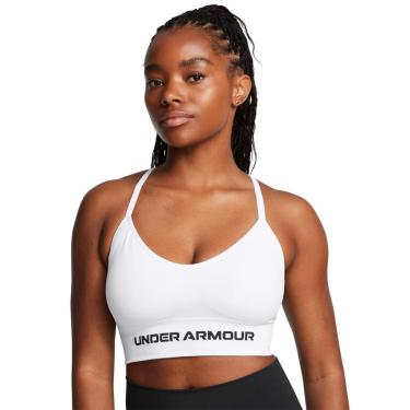 Imagem de Top de Treino Under Armour Vanish Seamless Low Feminino M Branco-Feminino
