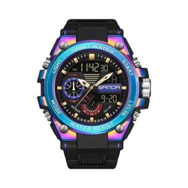 Imagem de Relógio Esportivo Digital À Prova D'Água Masculino Sanda SD3302-12 Ele