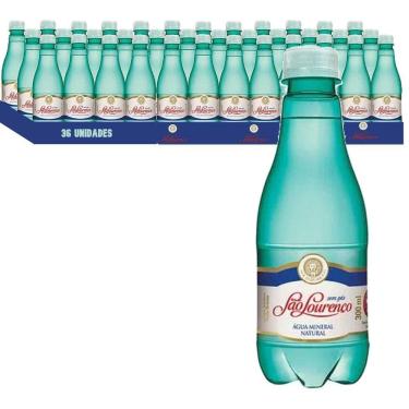 Imagem de Água Mineral S/ Gás Pet São Lourenço 300Ml  36 Unidades 